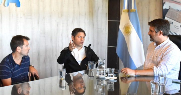 Kicillof asegura ayuda a afectados por el temporal en Miramar