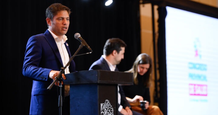 Kicillof encabezó el cierre del Congreso Provincial de Salud 2024