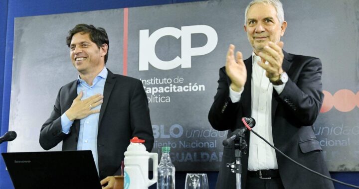 Kicillof y Alak lanzan curso de formación política para jóvenes
