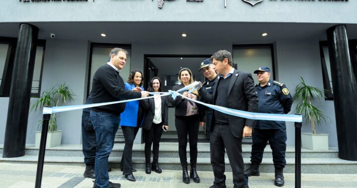 Provincia inauguró un nuevo espacio para el cuidado de la salud mental en el ámbito policial