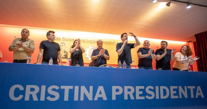 Se presentó en Avellaneda la Mesa «Cristina Presidenta»