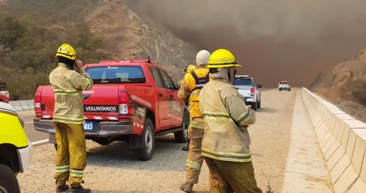 Córdoba: hay un nuevo foco de incendio en La Calera