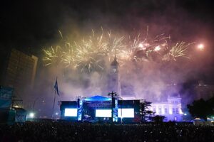 Más de 125 mil personas festejaron el aniversario de La Plata