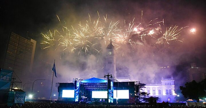 Más de 125 mil personas festejaron el aniversario de La Plata