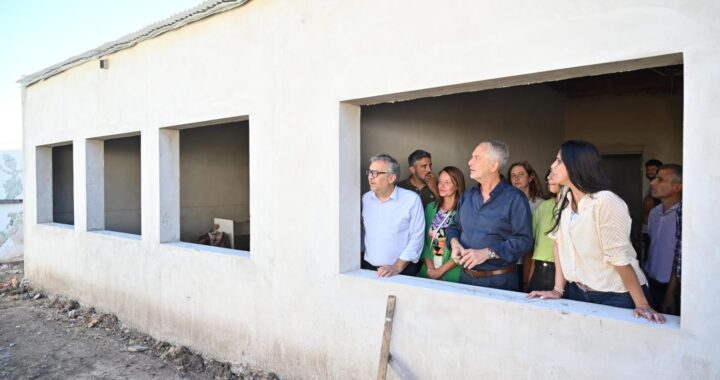 La Plata reactivó obras paralizadas por la gestión anterior en una escuela de Villa Elvira