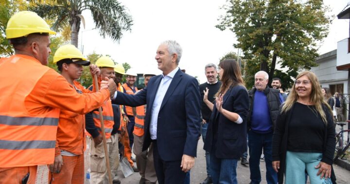 Alak inauguró el Plan de Obras y Mantenimiento Urbano en Los Hornos