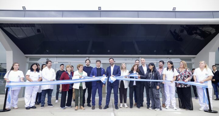 Kicillof inauguró una Unidad de Diagnóstico Precoz en Escobar