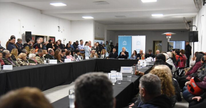 Alak creó la Junta Comunal de Villa Elisa y anunció obras importantes para la zona