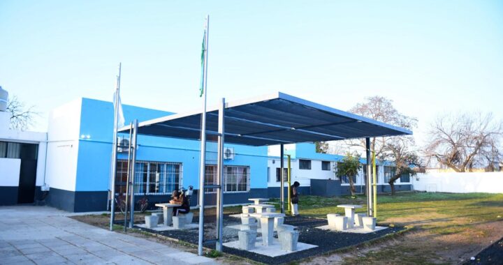 La Plata: ponen en valor integral una escuela en Los Hornos