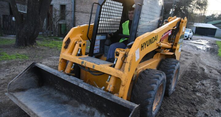 Alak puso en marcha un plan de obras para mejorar la infraestructura urbana en El Rincón