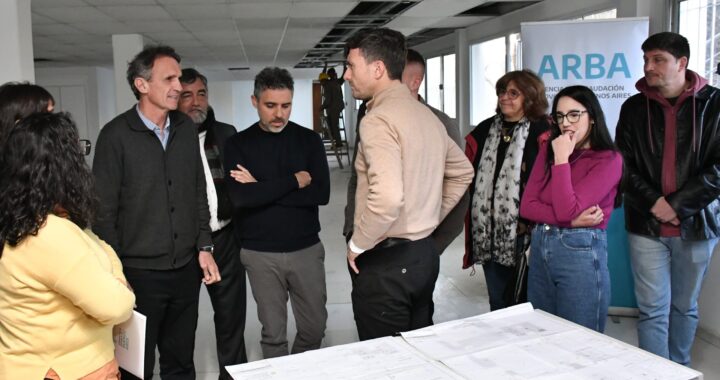 Ghi, Katopodis y Girard recorrieron obras estratégicas en Morón