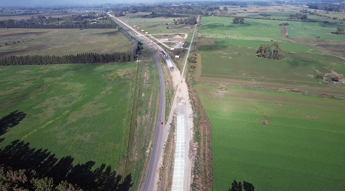 Más infraestructura: el Gobierno bonaerense continúa con las obras de la Ruta 215