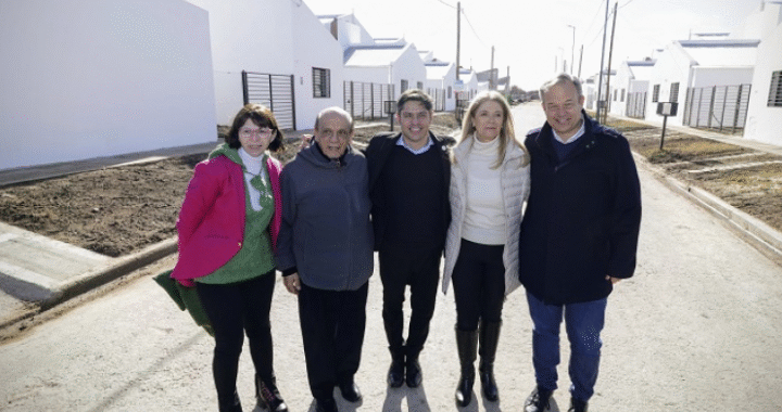 Kicillof cumple con más viviendas en la Provincia