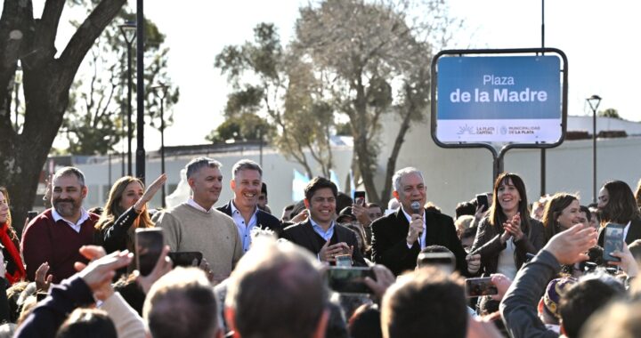 Alak y Kicillof inauguraron el primer tramo de la nueva avenida 60