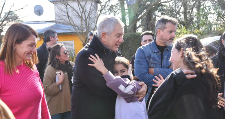 Comenzó una obra histórica para construir la primera escuela secundaria de Correas