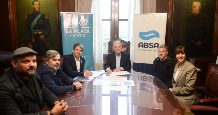 La Plata y ABSA construirán un acueducto para mejorar el servicio de agua en Meridiano V