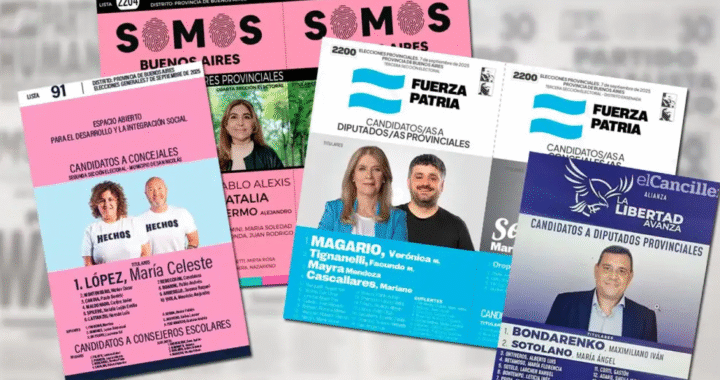La Justicia bonaerense habilitó a los partidos a incluir más de dos fotos en las boletas