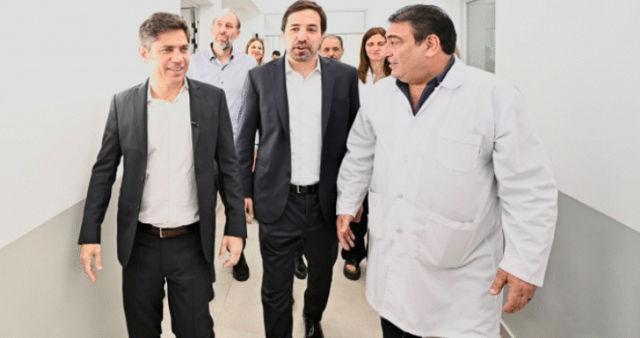 Kicillof inauguró un nuevo centro de salud que Milei había frenado