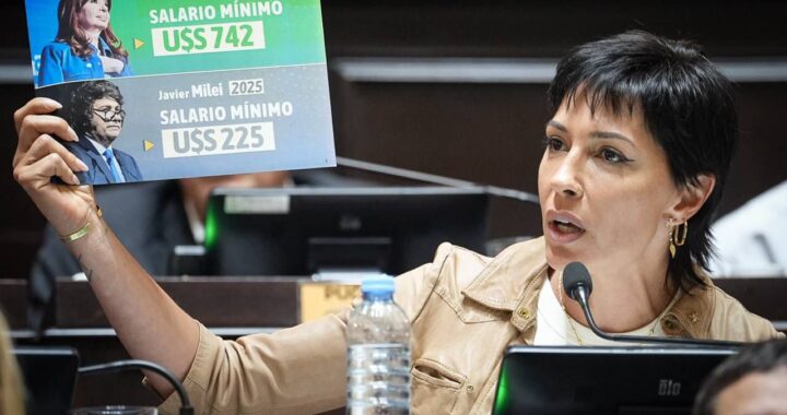 Mayra Mendoza: «Esto no es modernización, es una estafa a los trabajadores»