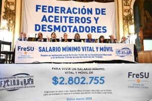 Yofra: “El FreSU vino para quedarse y luchar con huelga por nuestros derechos”