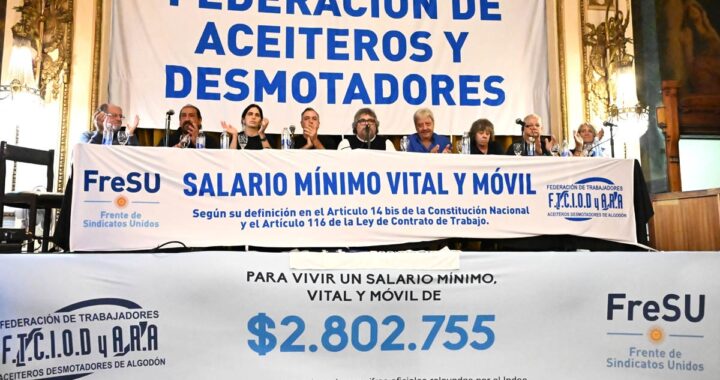 Yofra: “El FreSU vino para quedarse y luchar con huelga por nuestros derechos”