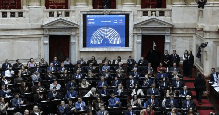 Los libertarios aprobaron la reforma en glaciares con apoyo del Pro y la UCR