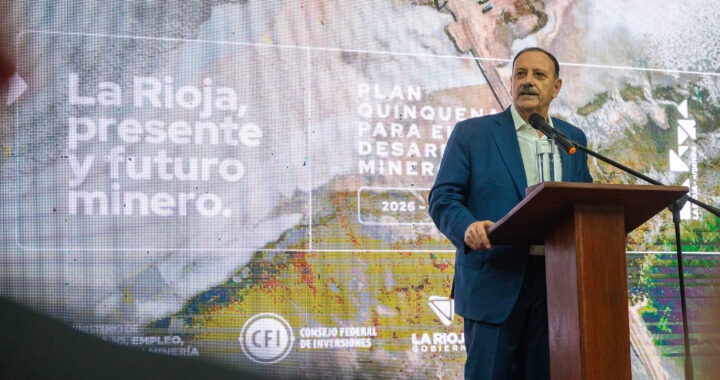 Quintela presentó el Plan Minero 2026-2030 con desarrollo productivo, control estatal y transición energética