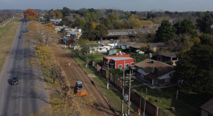 La Provincia avanza con la repavimentación de la Ruta 205