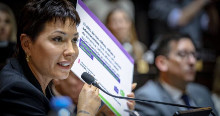 Mayra Mendoza destacó la aprobación de la ley Ema: «Buscamos proteger a nuestras infancias»